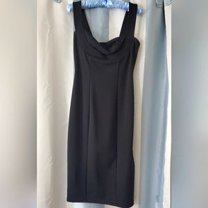 Moda International Black Dress with Cut Out Back